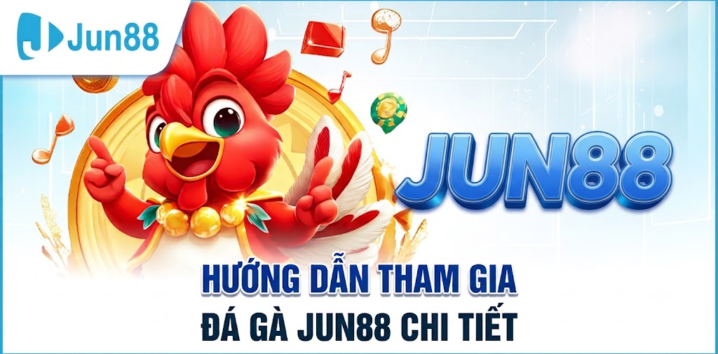 Hướng dẫn tham gia Đá gà Jun88 chi tiết