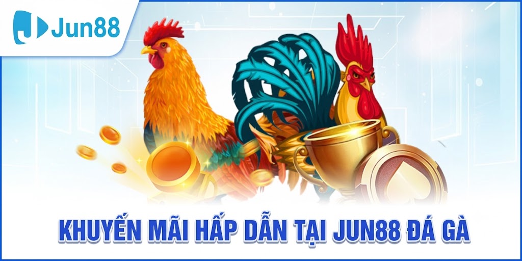 Khuyến mãi hấp dẫn khi chơi Đá Gà tại Jun88