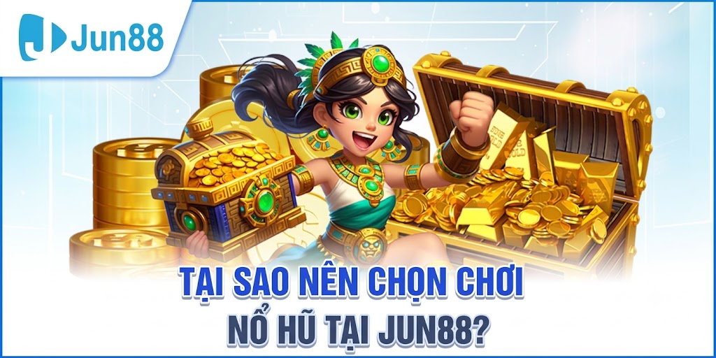 TẠI SAO NÊN CHỌN CHƠI NỔ HŨ TẠI JUN88?