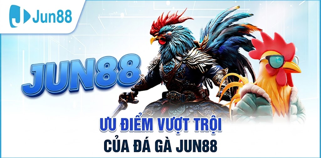 Ưu điểm vượt trội của Đá gà Jun88